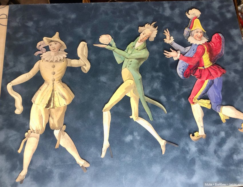 Артисты бумажного театра — Редкие антикварные куклы и реплики: воск (фото 6)
