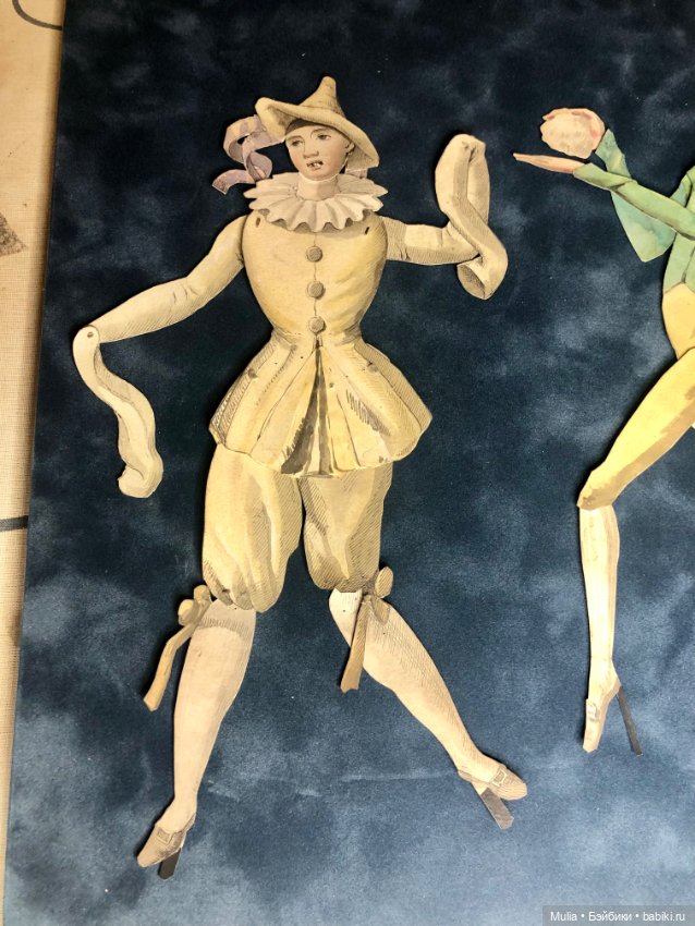 Артисты бумажного театра — Редкие антикварные куклы и реплики: воск (фото 7)