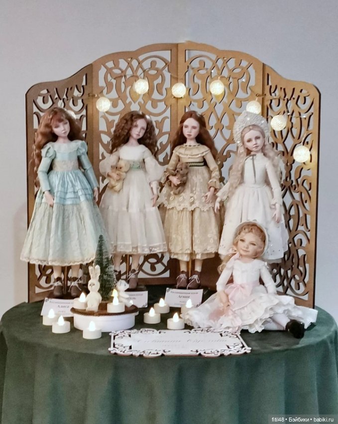 Куклы Алевтины Сусловой — Лепка авторских кукол: полимерная глина