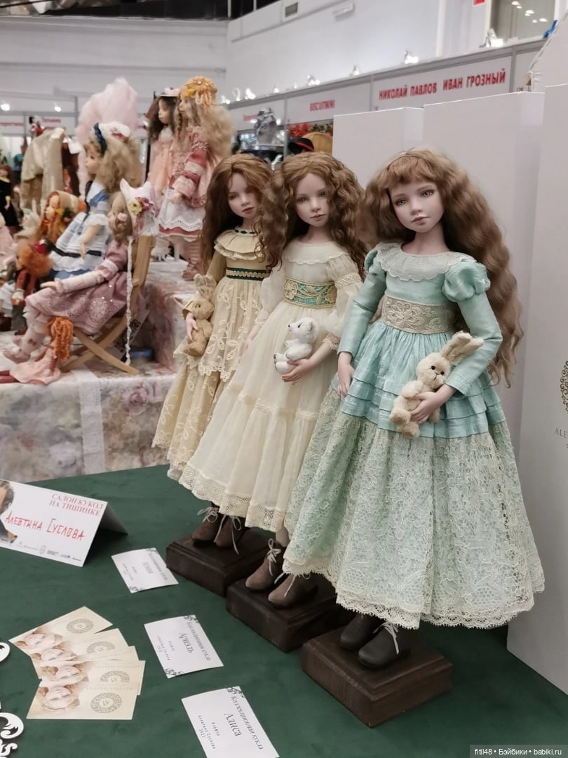 Куклы Алевтины Сусловой — Лепка авторских кукол: полимерная глина