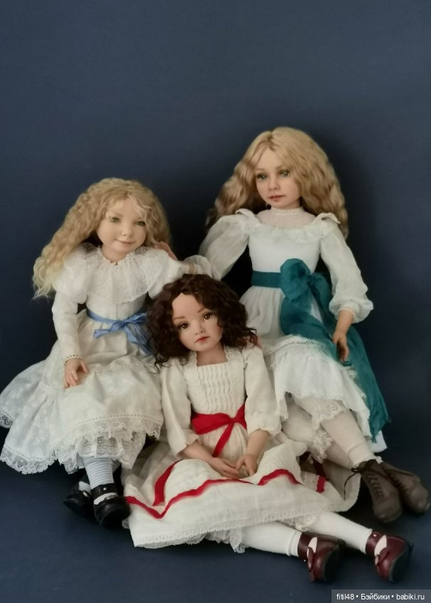 Куклы Алевтины Сусловой — Лепка авторских кукол: полимерная глина