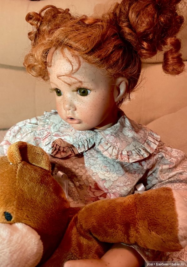 Рыжик Liz по молду Donna Rubert (фото 2)