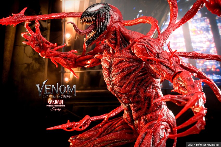 В Гонконге состоялся релиз фигурки Карнажа по мотивам фильма «Веном 2»