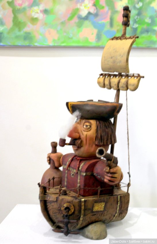 "Пират" на выставке "Куклы с характером. Перезагрузка"