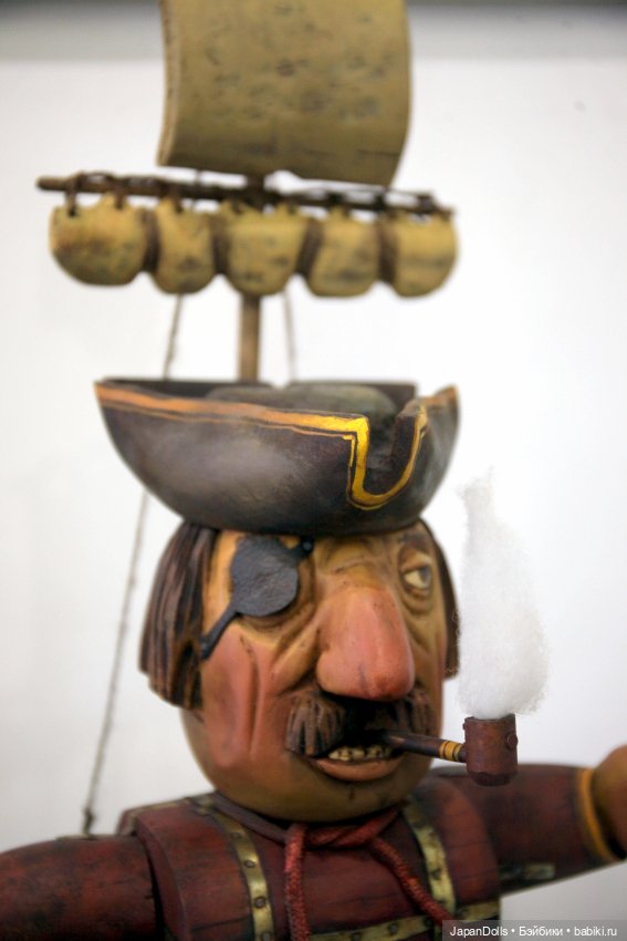 "Пират" на выставке "Куклы с характером. Перезагрузка" (фото 2)