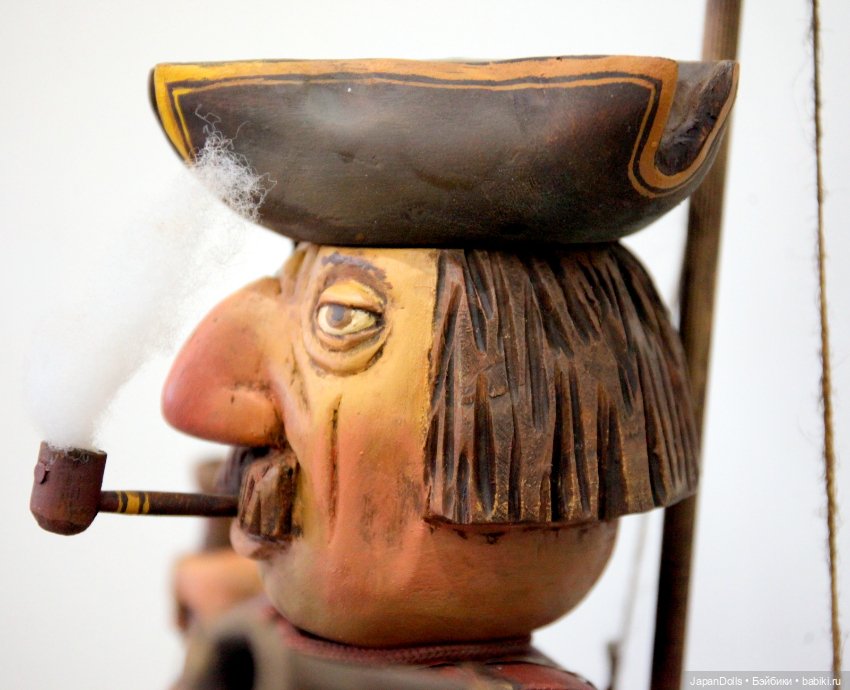 "Пират" на выставке "Куклы с характером. Перезагрузка"