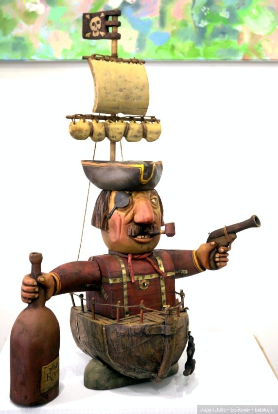 "Пират" на выставке "Куклы с характером. Перезагрузка"