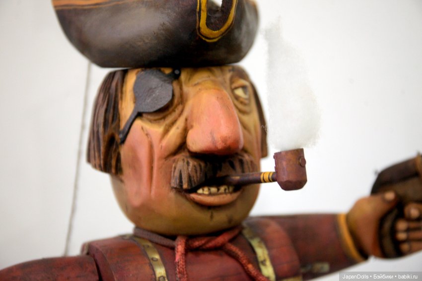 "Пират" на выставке "Куклы с характером. Перезагрузка" (фото 4)