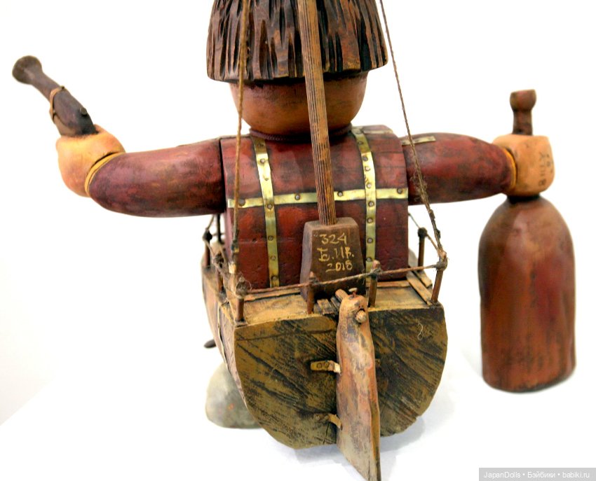 "Пират" на выставке "Куклы с характером. Перезагрузка"