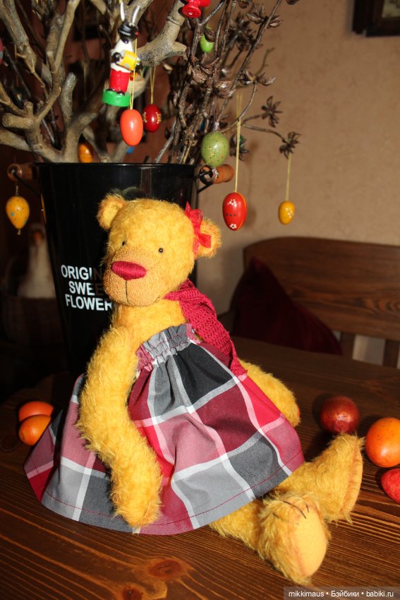 Мишка Августа в стиле Zwergnase