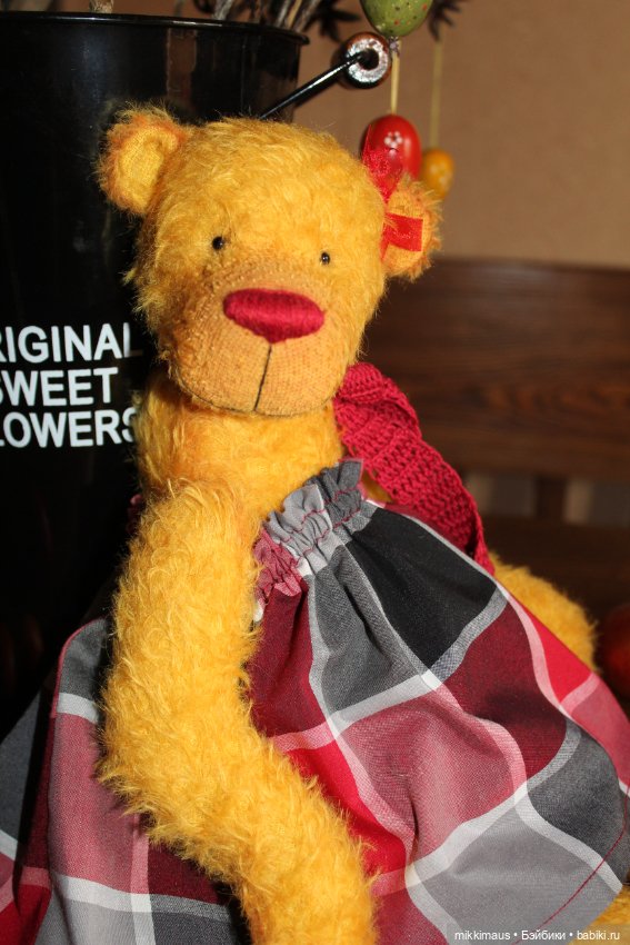 Мишка Августа в стиле Zwergnase (фото 8)