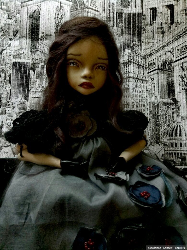 Мод. Окончание — Лепка авторских кукол: полимерная глина (фото 6)