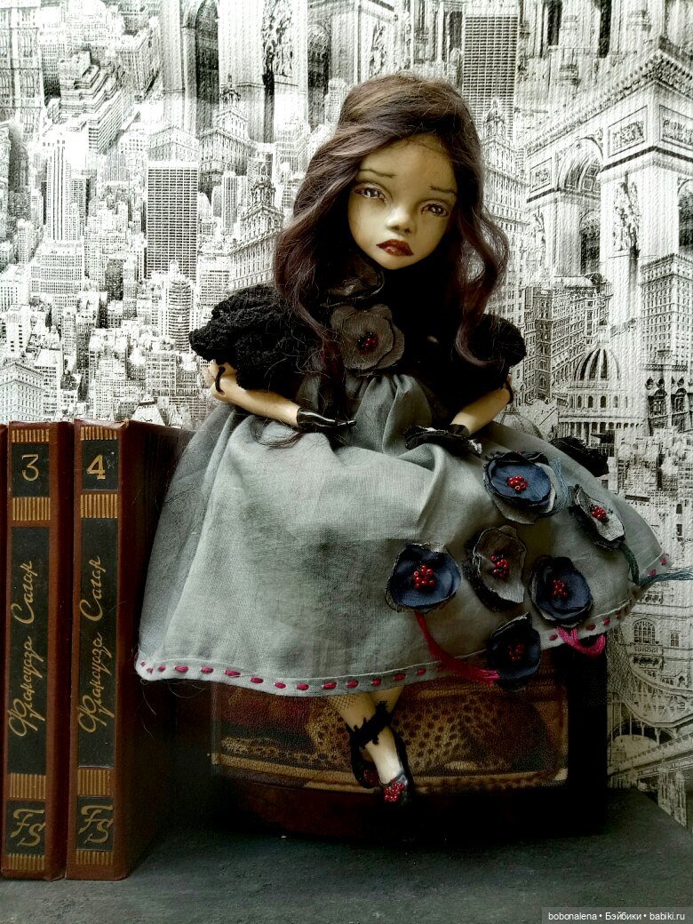Мод. Окончание — Лепка авторских кукол: полимерная глина (фото 7)