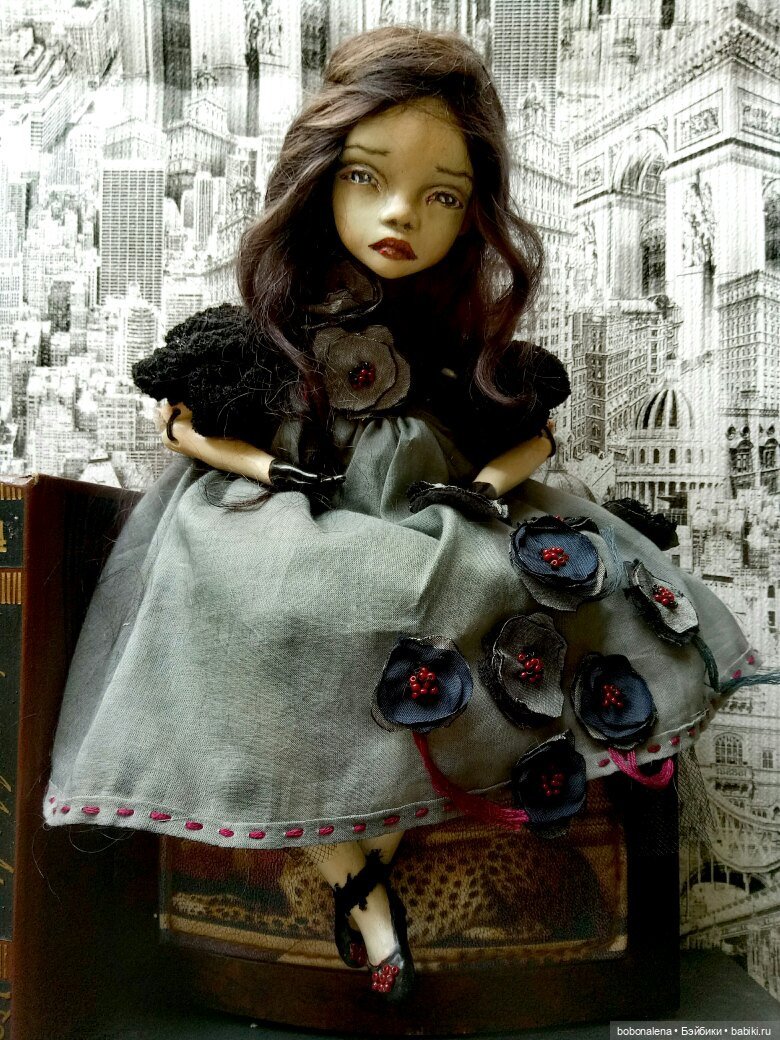 Мод. Окончание — Лепка авторских кукол: полимерная глина