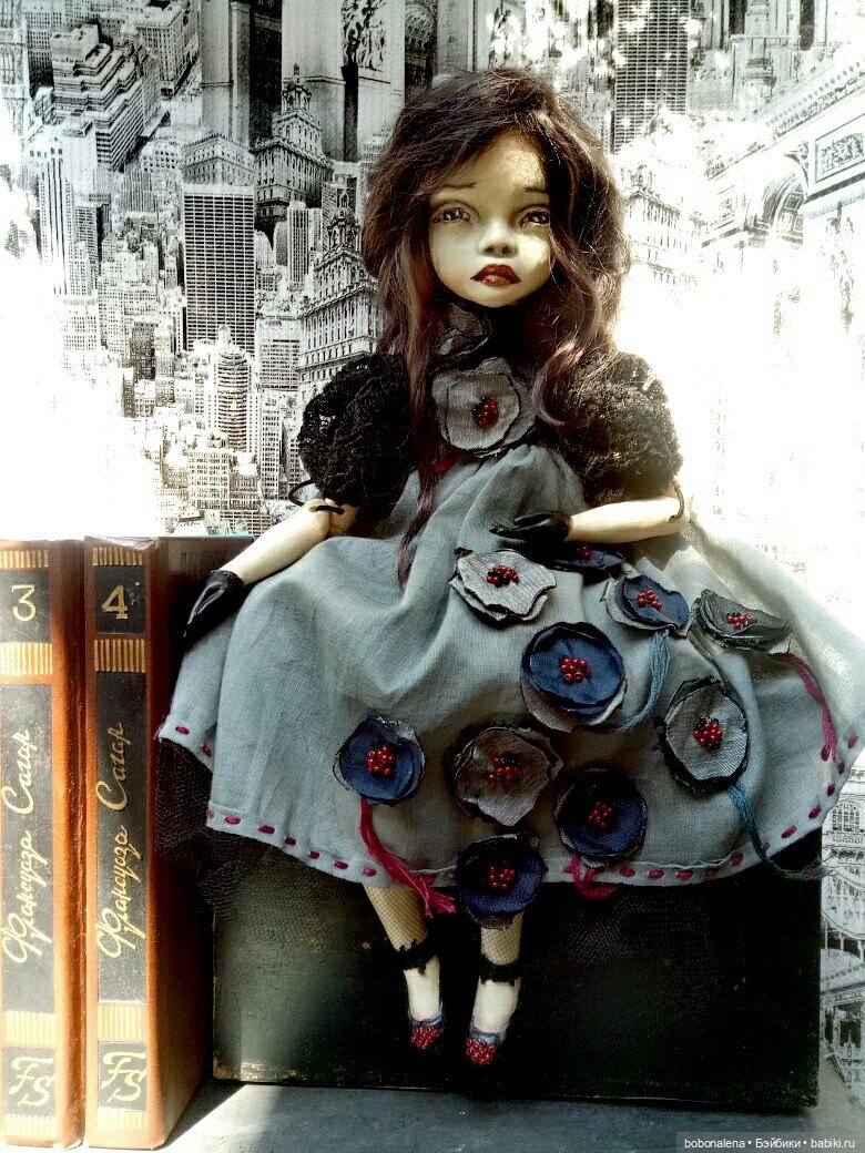 Мод. Окончание — Лепка авторских кукол: полимерная глина (фото 8)