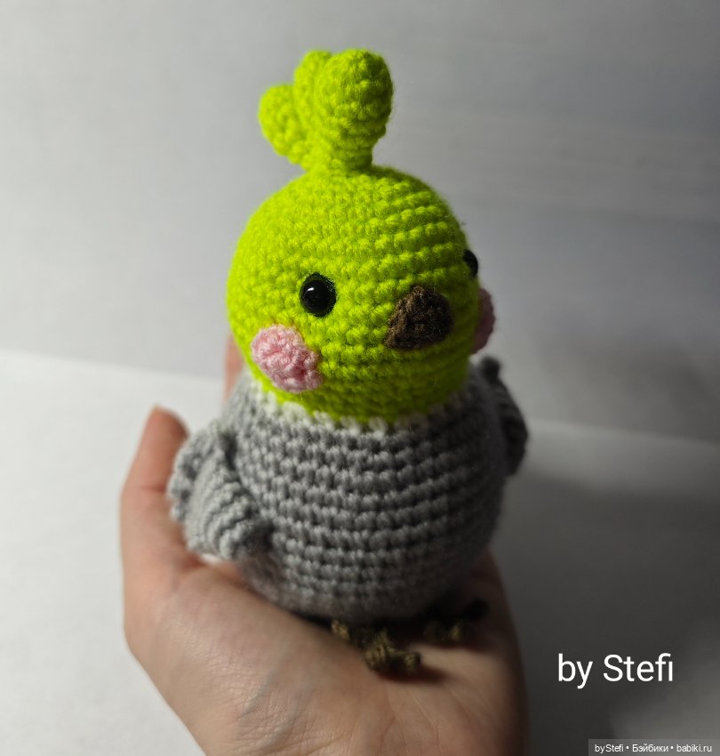 Птичка на скорую руку — Вязаные игрушки и амигуруми: крючком (фото 3)