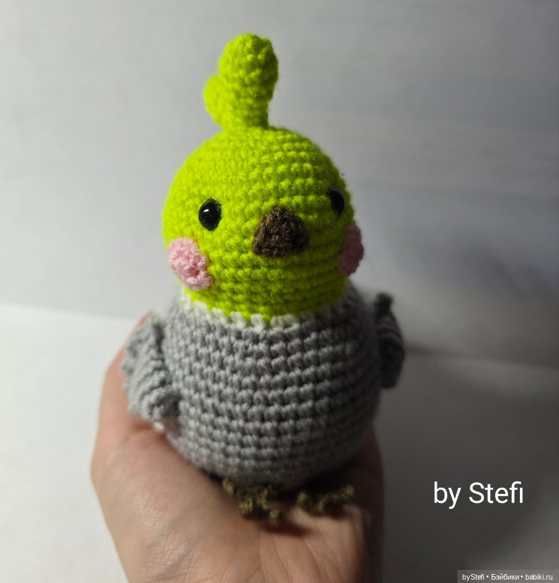 Птичка на скорую руку — Вязаные игрушки и амигуруми: крючком
