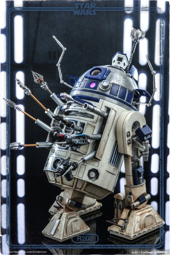 В Гонконге состоялся релиз фигурки R2-D2 от Hot Toys по мотивам фильма «Звёздные войны. Эпизод II: Атака клонов» (фото 4)