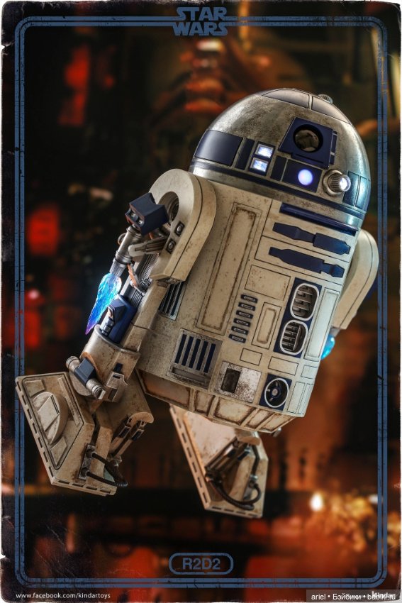 В Гонконге состоялся релиз фигурки R2-D2 от Hot Toys по мотивам фильма «Звёздные войны. Эпизод II: Атака клонов» (фото 6)