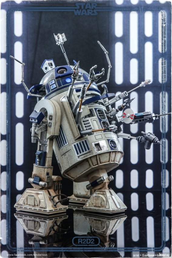 В Гонконге состоялся релиз фигурки R2-D2 от Hot Toys по мотивам фильма «Звёздные войны. Эпизод II: Атака клонов» (фото 3)