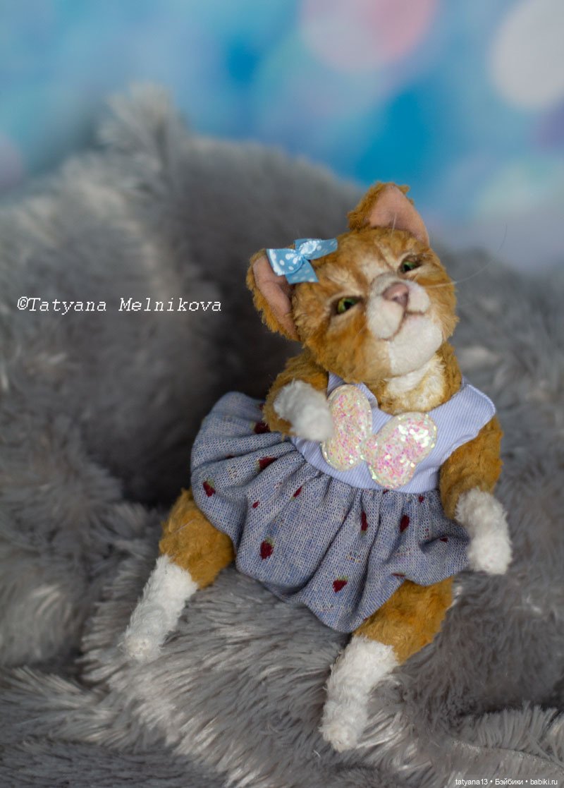 Очаровательная тедди кошечка Фифа