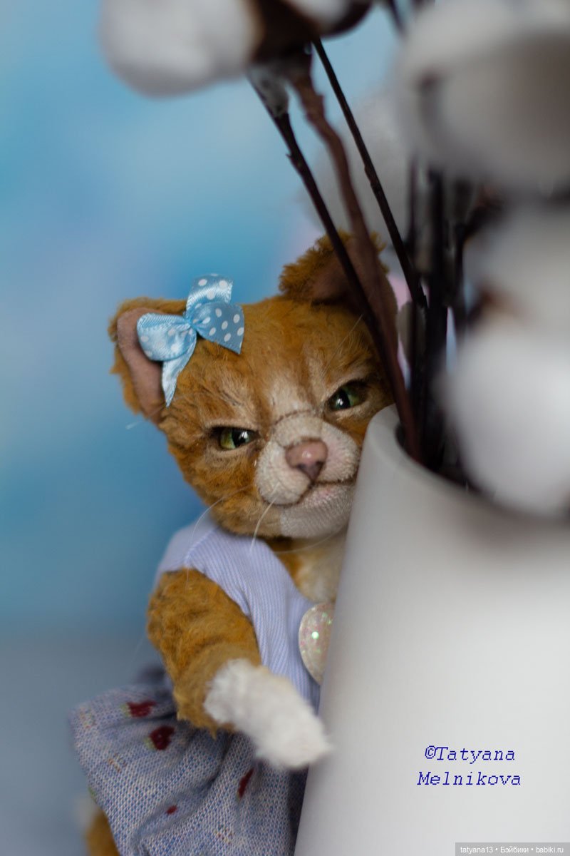 Очаровательная тедди кошечка Фифа (фото 4)