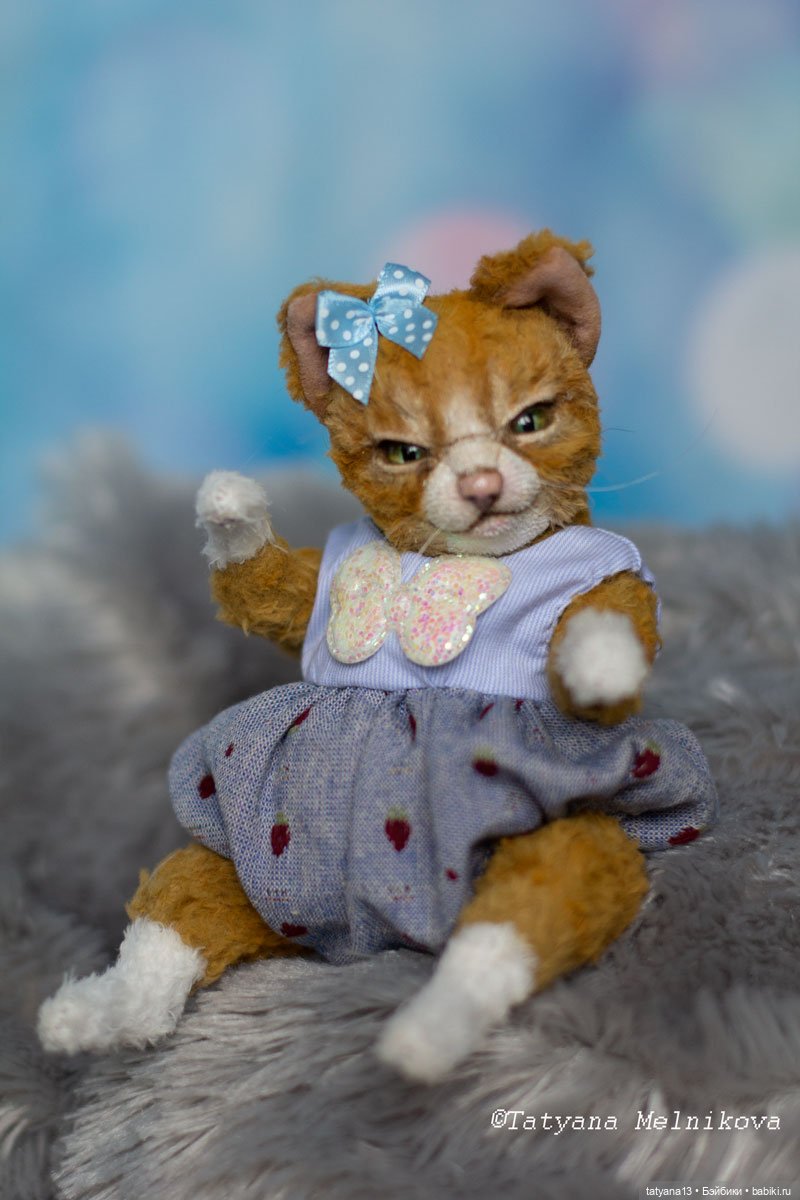 Очаровательная тедди кошечка Фифа (фото 8)