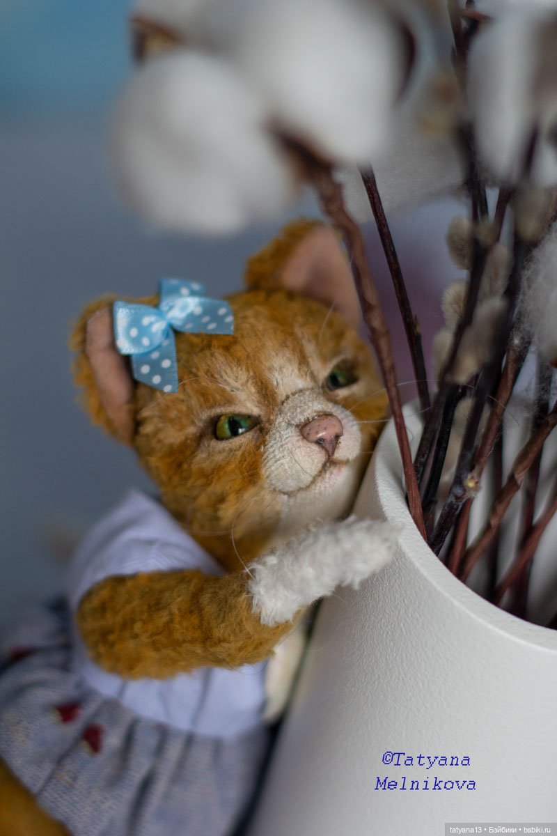 Очаровательная тедди кошечка Фифа (фото 6)