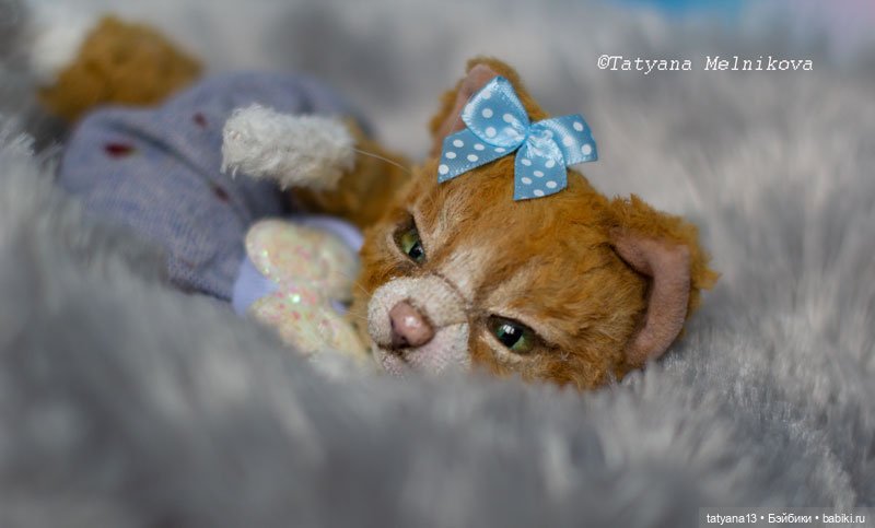 Очаровательная тедди кошечка Фифа (фото 9)