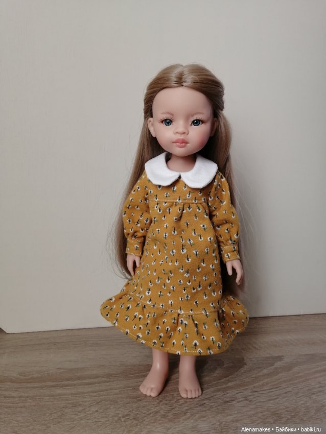 Платье для Паолы Рейна — Одежда и обувь для кукол своими руками: фото