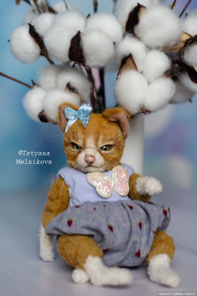 Очаровательная тедди кошечка Фифа (фото 10)