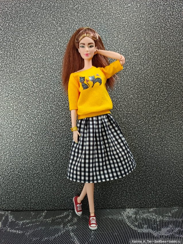 Валерия. Комплект — Одежда и обувь для кукол своими руками: фото (фото 2)