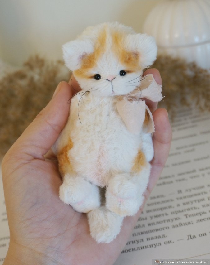 Котик Оливер 🧡 — Авторские мишки Тедди и друзья: фото (фото 3)