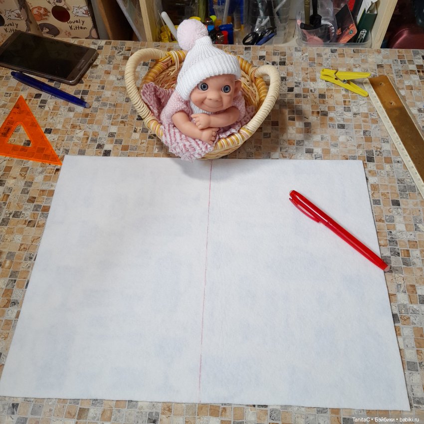 МК от Таниты. Универсальная переноска для кукляшек (фото 3)