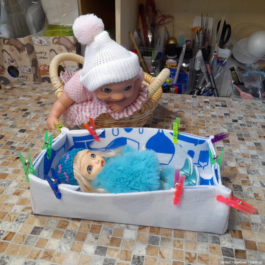 МК от Таниты. Универсальная переноска для кукляшек (фото 6)