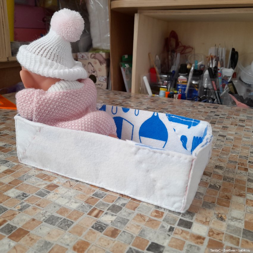 МК от Таниты. Универсальная переноска для кукляшек (фото 8)