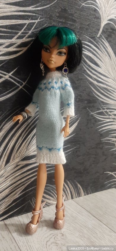 Лопапейса спицами — Одежда и обувь для кукол своими руками: фото (фото 6)