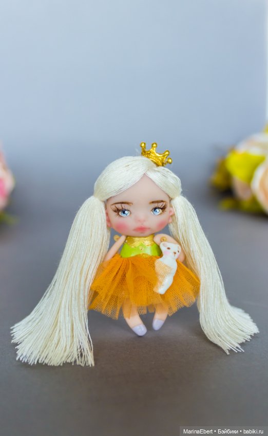 Миниатюрная куколка Эльза (фото 10)