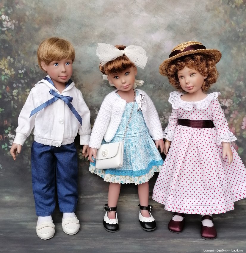 Мои бастьенчики. Куклы Дениса Бастьена. ЛиЭнн и К° (фото 3)