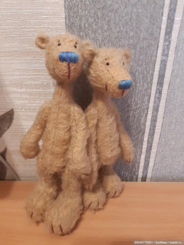 Опять мишки братишки — Авторские мишки Тедди и друзья: фото (фото 3)