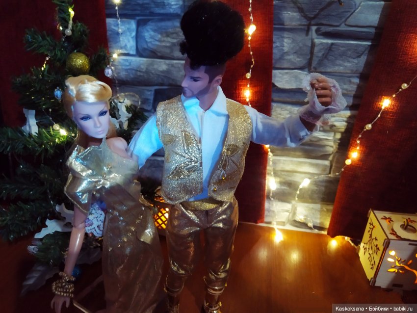 Пара в золотом — Куклы Integrity Toys (Интегрити): Poppy Parker