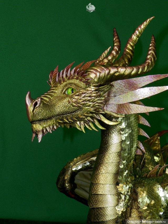 Золотой дракон Гилтиас — Авторские текстильные куклы: Вальдорфские (фото 5)