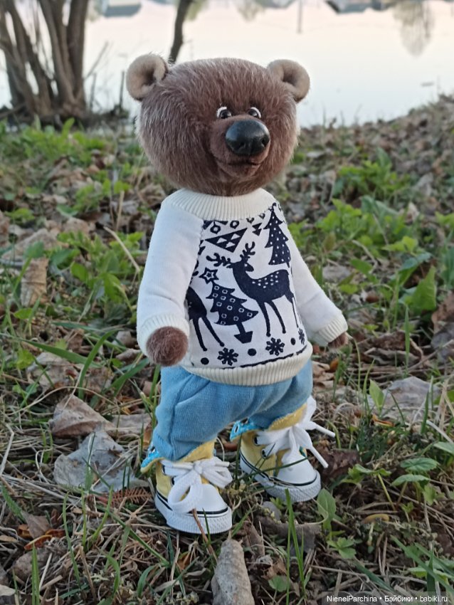 Мишка Любимчик — Домашние фото авторских игрушек: Тедди (фото 10)