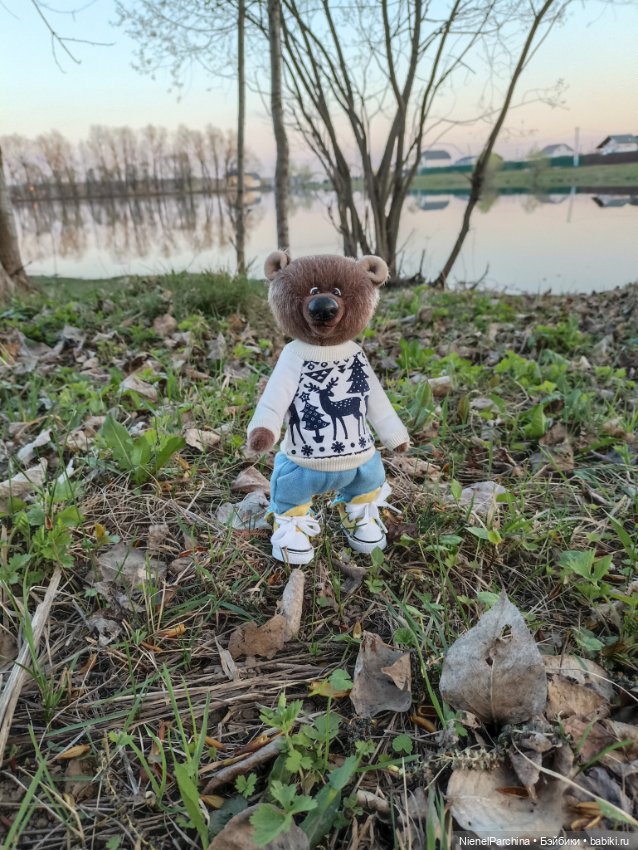 Мишка Любимчик — Домашние фото авторских игрушек: Тедди