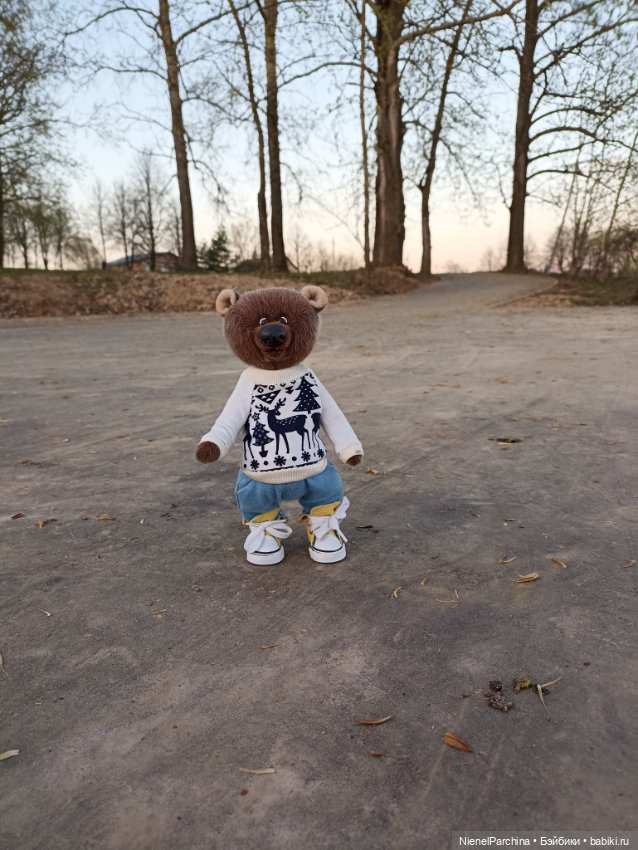 Мишка Любимчик — Домашние фото авторских игрушек: Тедди (фото 4)