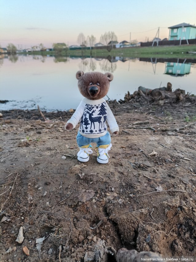 Мишка Любимчик — Домашние фото авторских игрушек: Тедди