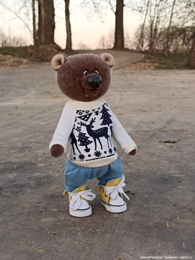 Мишка Любимчик — Домашние фото авторских игрушек: Тедди (фото 3)