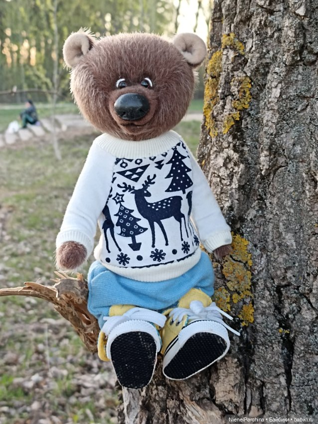 Мишка Любимчик — Домашние фото авторских игрушек: Тедди (фото 7)