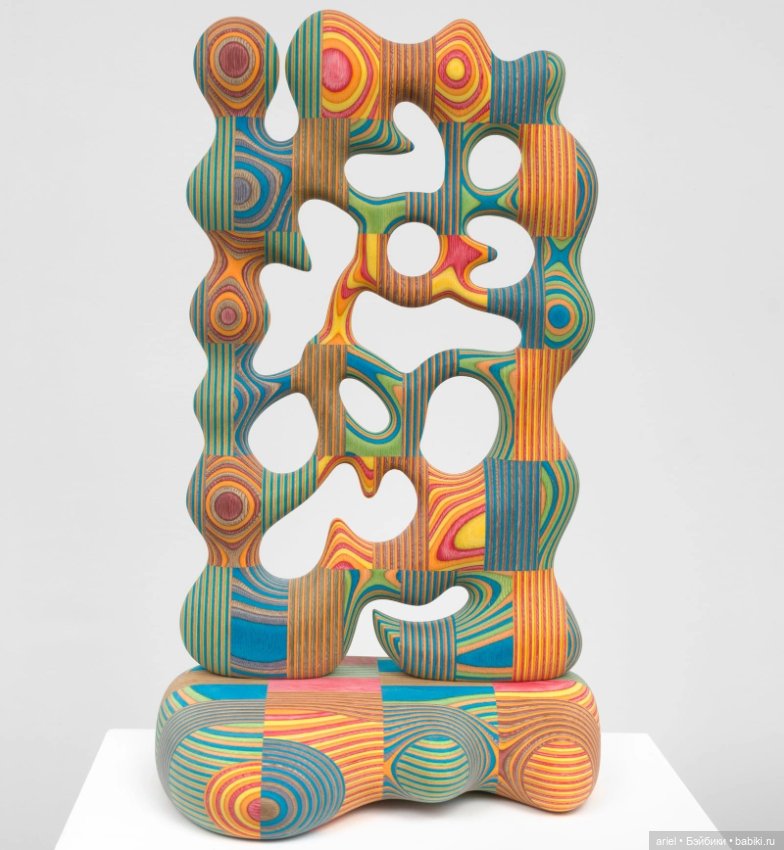 Затейливые деревянные скульптуры Бэйна Питерсона (Bayne Peterson) , от которых слегка рябит в глазах (фото 4)