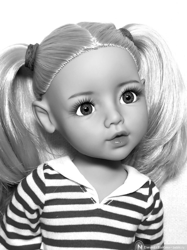 Две подружки — ООАК и кастом кукол Gotz (Готц): перерисовка (фото 3)